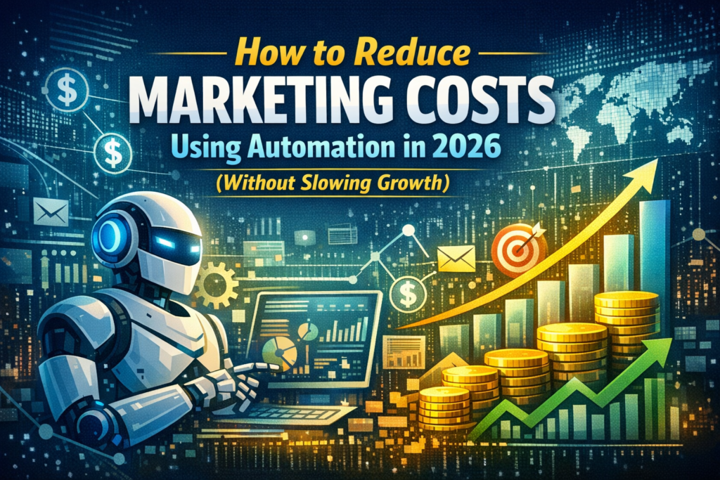 How to Reduce Marketing Costs Using Automation in 2026